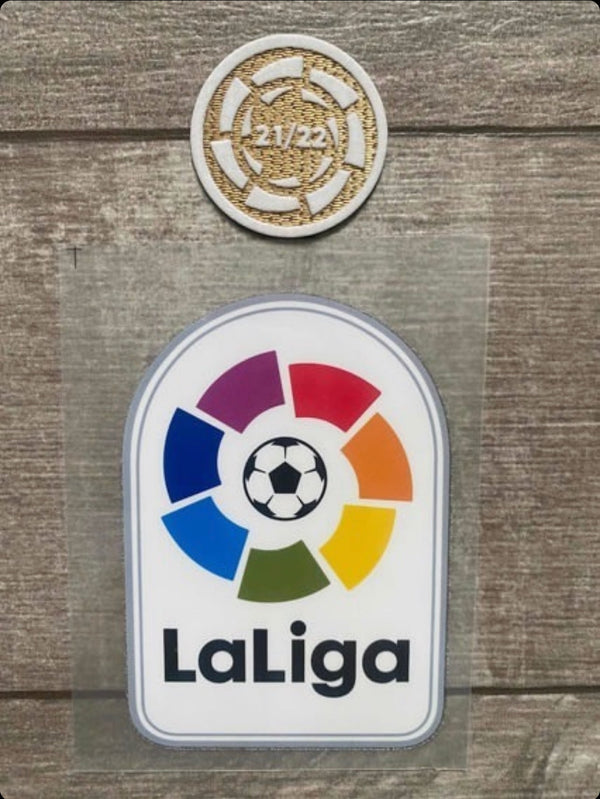 Real Madrid LA LIGA 2021/22 CHAMPION PATCH SET Bagde, Campeon Spanje La Liga