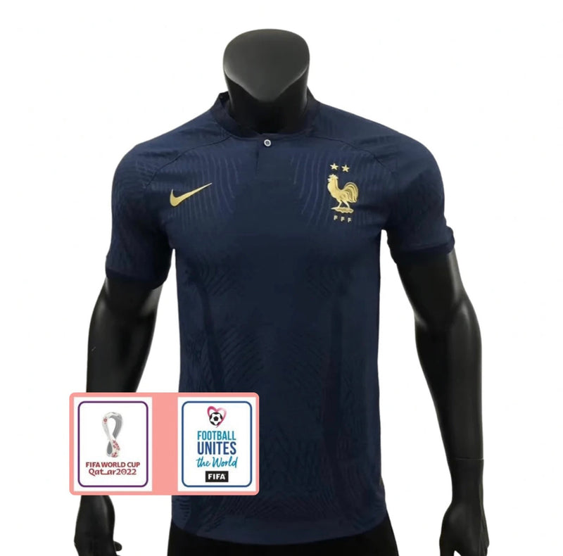 Jersey France I 2022 Player Version - Patch World Cup