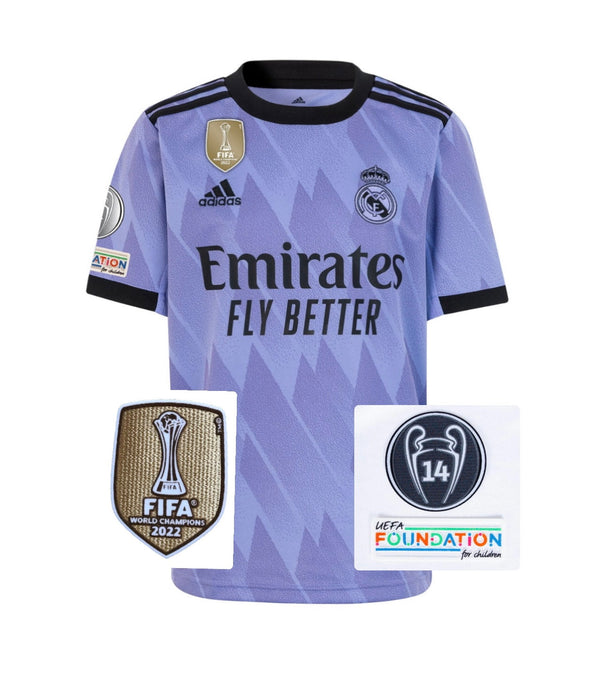 Jersey Real Madrid III Kampioenen CWC + UCL