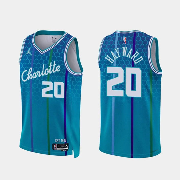 Jersey NBA Brand Swingman - Charlotte Hornets - Edición City 21-22 - Hayward #20