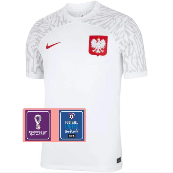 Jersey Poland I 2022 - With Patch World Cup