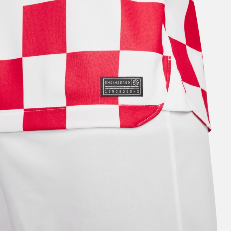 Jersey Croatia Home 2022-2023 League of Nations and Foundation Patch