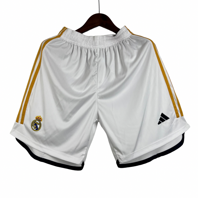 Short Pants Real Madrid First Kit White 23/24