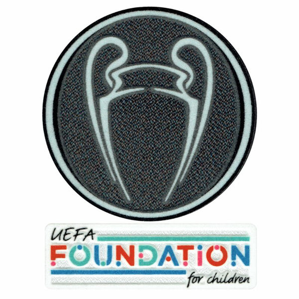 UCL Champion Trophy 21-22 + UEFA Foundation Patch-set