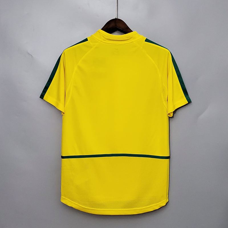 Jersey Retro 2002 Brazil Home