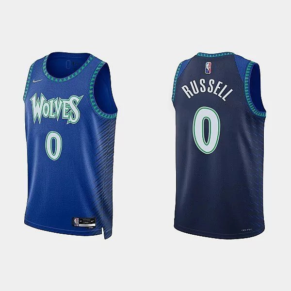 Jersey NBA Swingman - Timberwolves - City Editie 21-22 - Russell #0