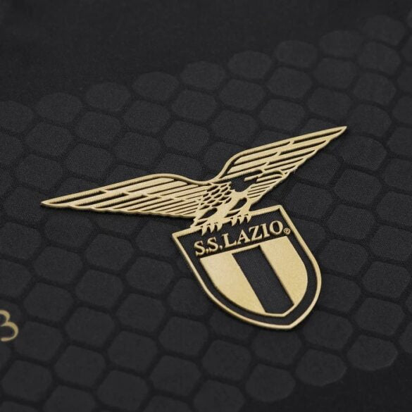 Jersey Lazio 2023 Special 10 jaar sinds de Italiaanse bekertitel - Zwart en Goud