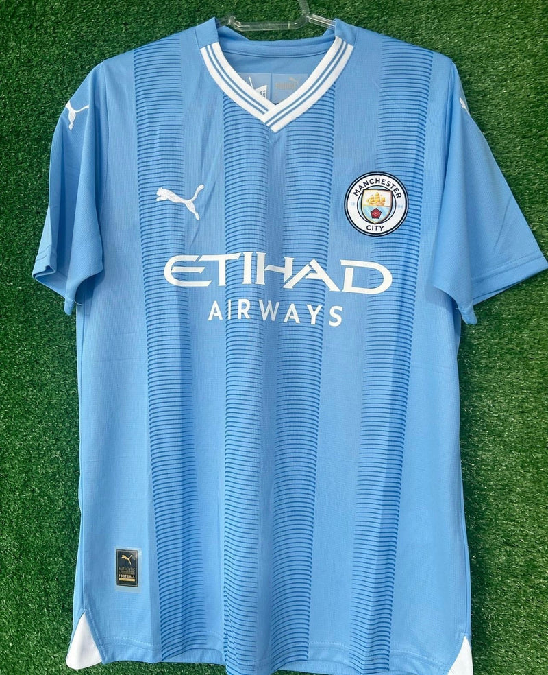 Jersey Manchester City Thuis 23/24 - Met Patch UCL