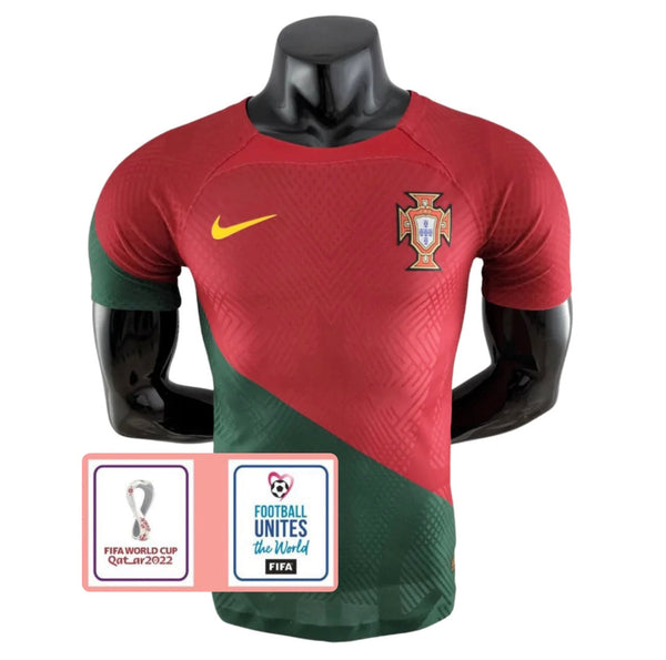 Jersey Portugal Home Player Version 22/23 - Patch World Cup