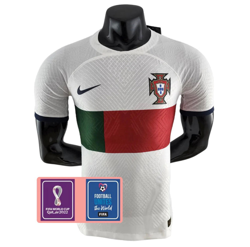 Jersey Portugal Away Player Version 2022 - Patch World Cup