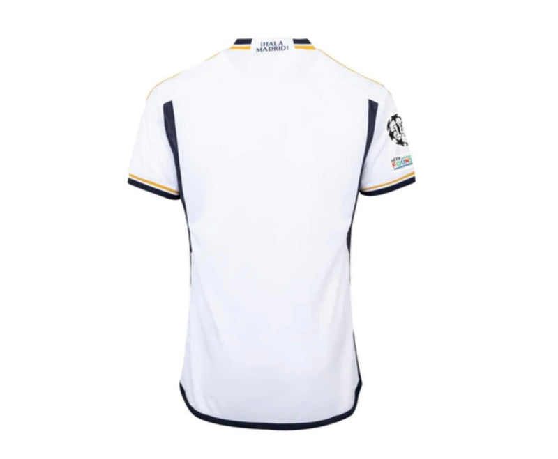 Jersey Real Madrid Man Eerste Kit Wit 23/24 - Met Patch CWC en UCL