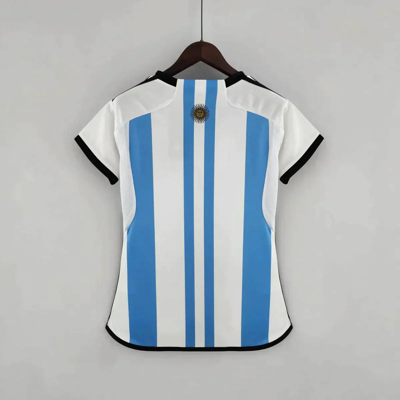 Argentinië Damesshirt 2022 - Wereldbekerpatch