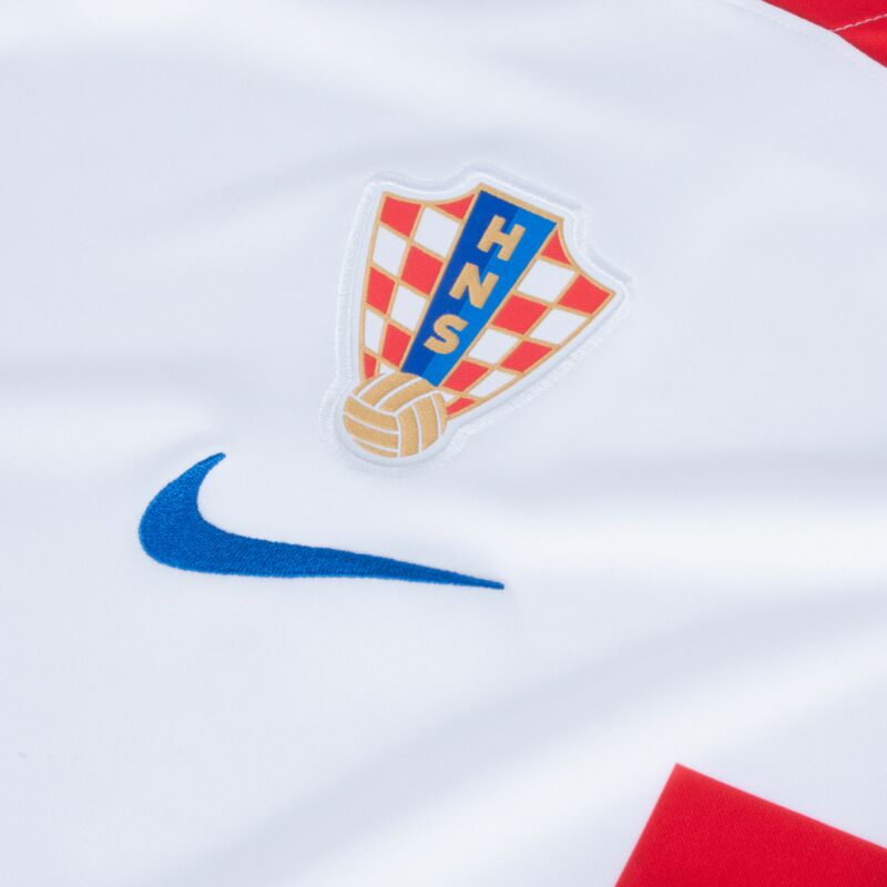 Jersey Croatia Home 2022-2023 League of Nations and Foundation Patch