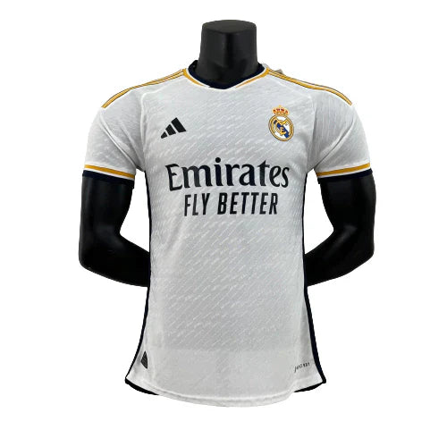 Jersey Real Madrid Home 23/24 Player Version - With Patch CHAMPIONS y FIFA Club World