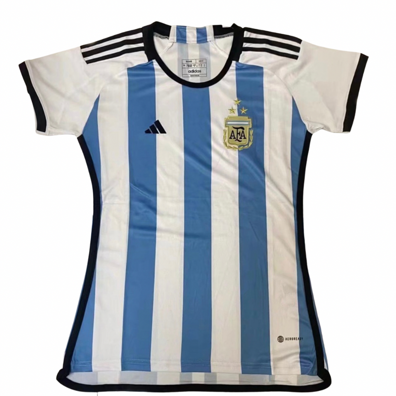 Argentinië Damesshirt - 3 STERREN - 2022