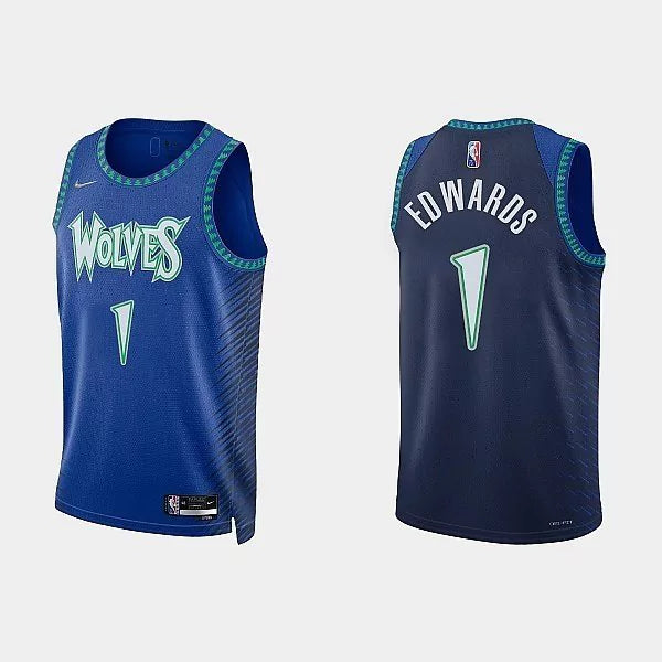 Jersey NBA Swingman - Timberwolves - City Editie 21-22 - Edwards #1