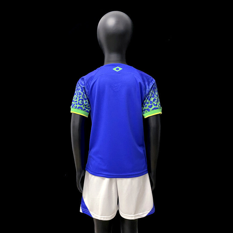 Kids Jersey and Shorts Brazil 22/23