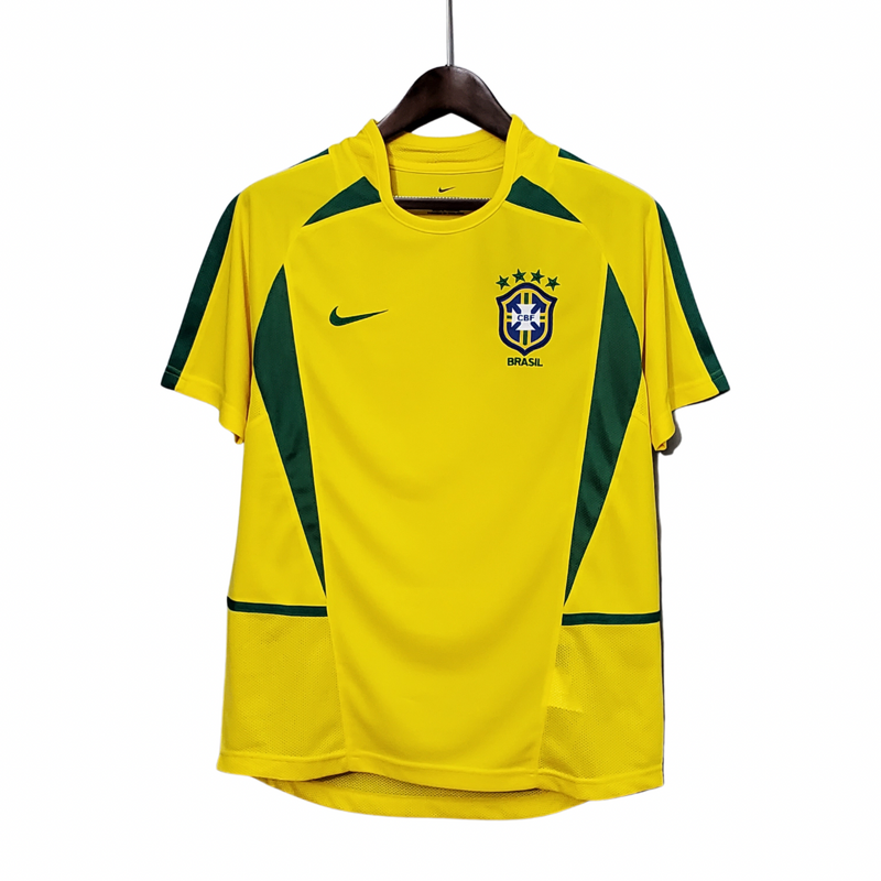 Jersey Retro 2002 Brazil Home