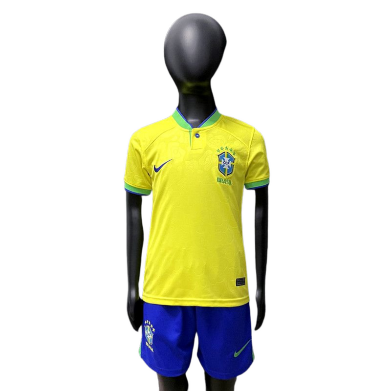 Jersey and Shorts for Kids Brazil 22/23