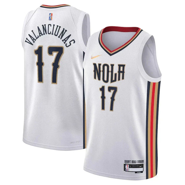 Jersey NBA City Edition - Pelicans 22/23 VALANCIUNAS #17