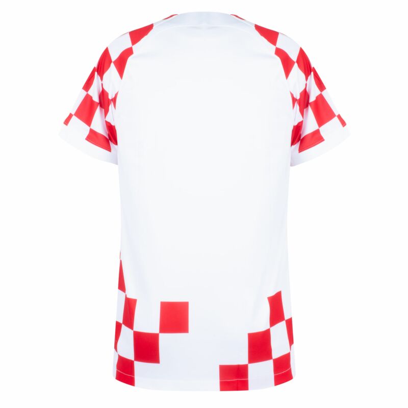 Jersey Croatia Home 2022-2023 League of Nations and Foundation Patch