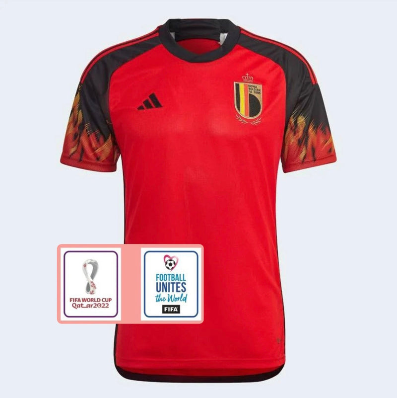 Jerseyselectie België Thuis 22/23 - Patch Wereldbeker