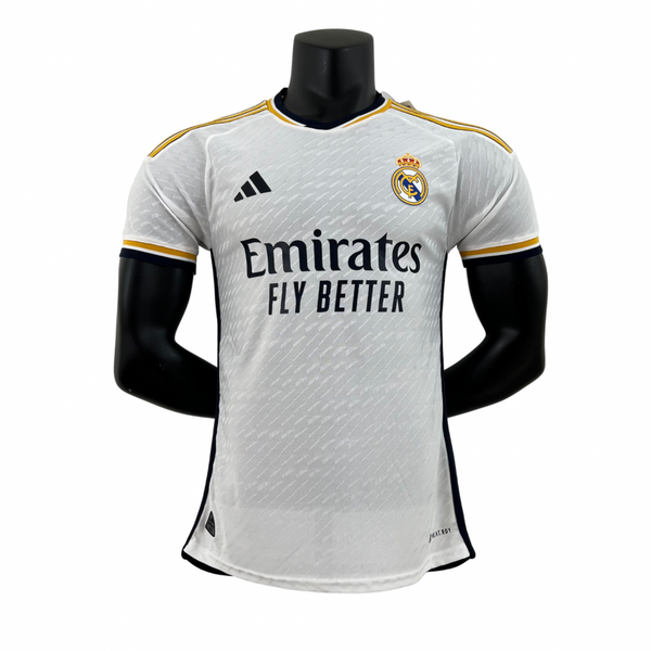 Jersey Real Madrid Man Eerste Kit Wit 23/24 Speler Versie