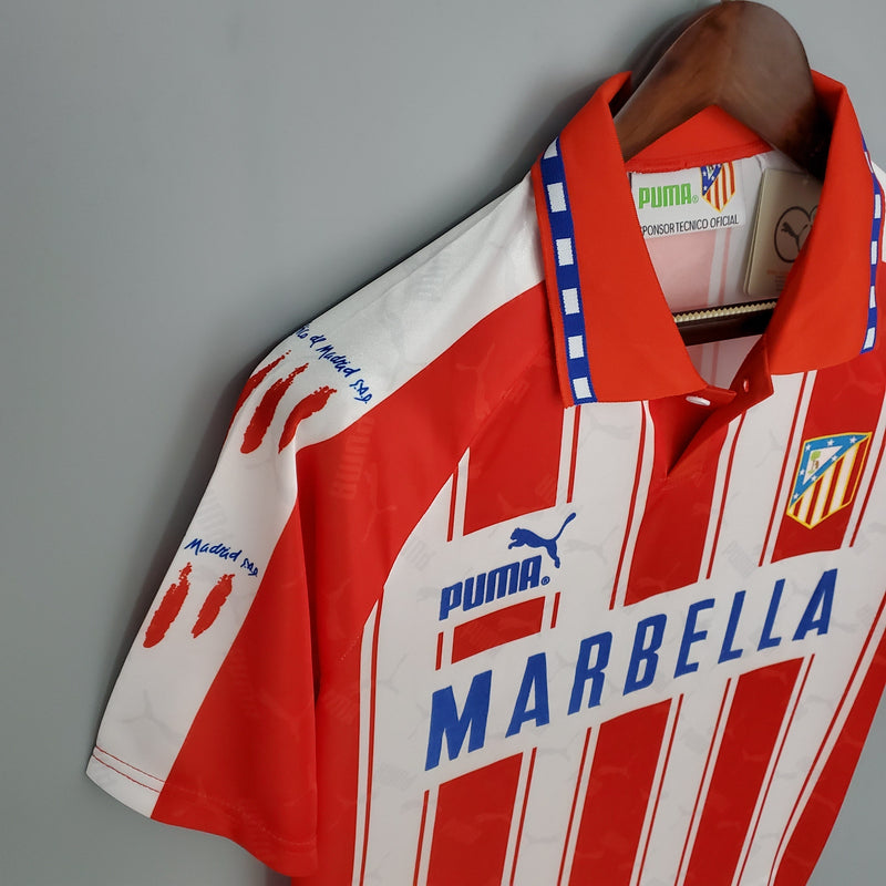 Jersey Retro Atletico Madrid 94/95 - Rojo