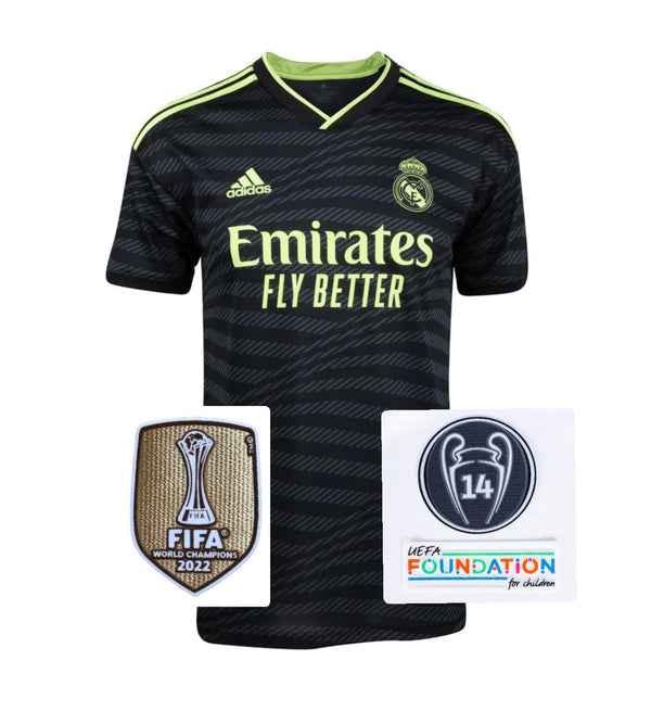 Jersey Real Madrid II Kampioenen CWC + UCL