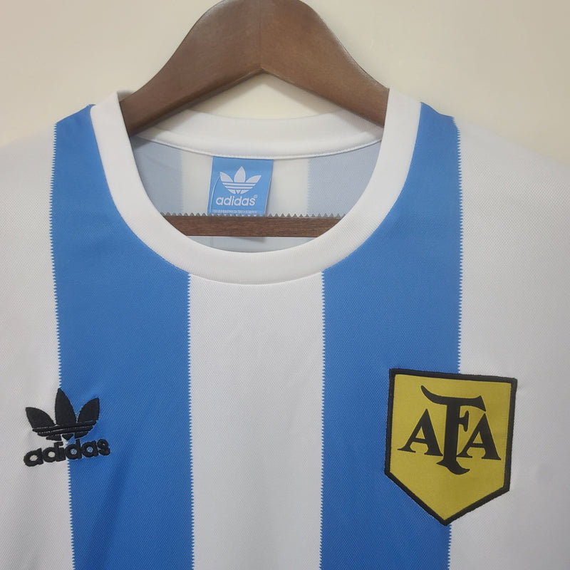 Jersey Retro 1978 Lange Mouw Argentinië