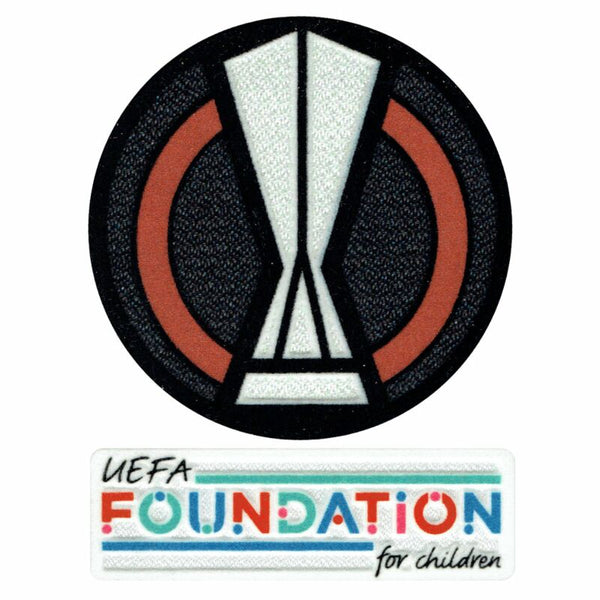 21-22 Europa League + Roma Foundation Patch Set