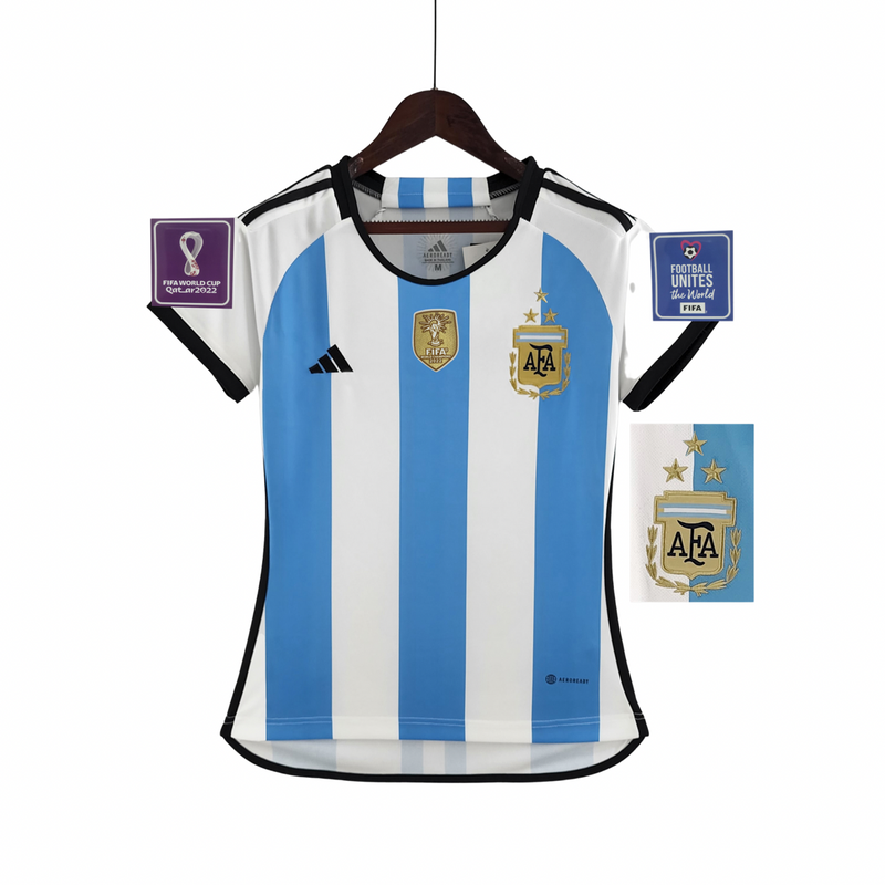 Argentina Women's Jersey 2022 - World Cup Patch