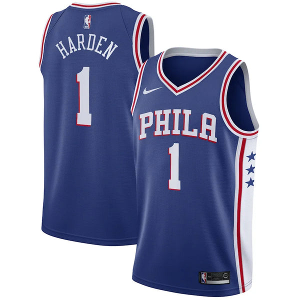 Jersey NBA Philadelphia 76ers Editie 21/22 James Harden #1